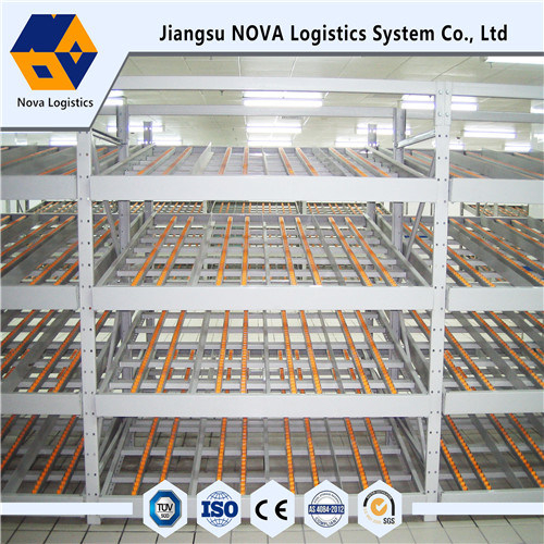 Nova Logistics의 랙을 통한 중간 흐름