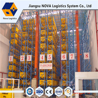 Nova Logistics의 AS/RS 팔레트 랙킹 시스템