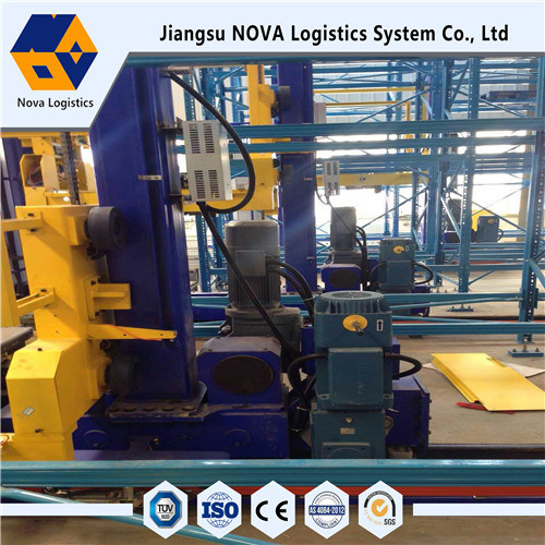 Nova Logistics의 AS / RS 팔레트 건 드리 시스템