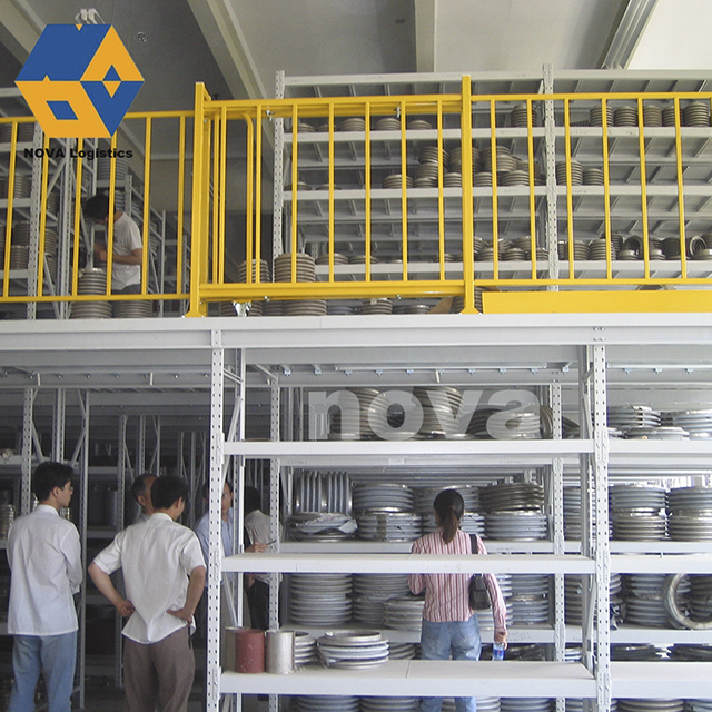 무거운 Steem 금속 바닥재 플랫폼 및 Nova의 Mezzanine Floor Rack
