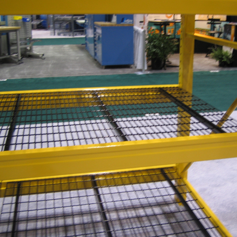 중국 제조업체의 팔레트 랙 와이어 메쉬 데크
